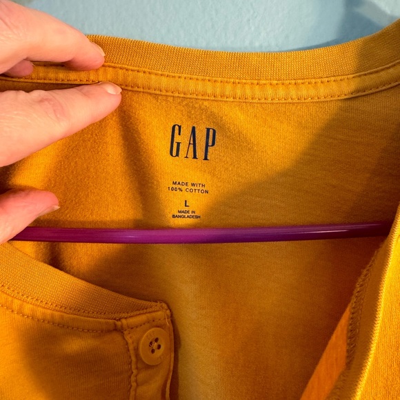 Men’s, Gap, soft, long sleeve t-shirt, size large. - Picture 3 of 3